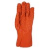 Magid 12 Orange Vinyl DoubleDipped PVC Coated Glove  Cut Level 1, 12PK T3083R